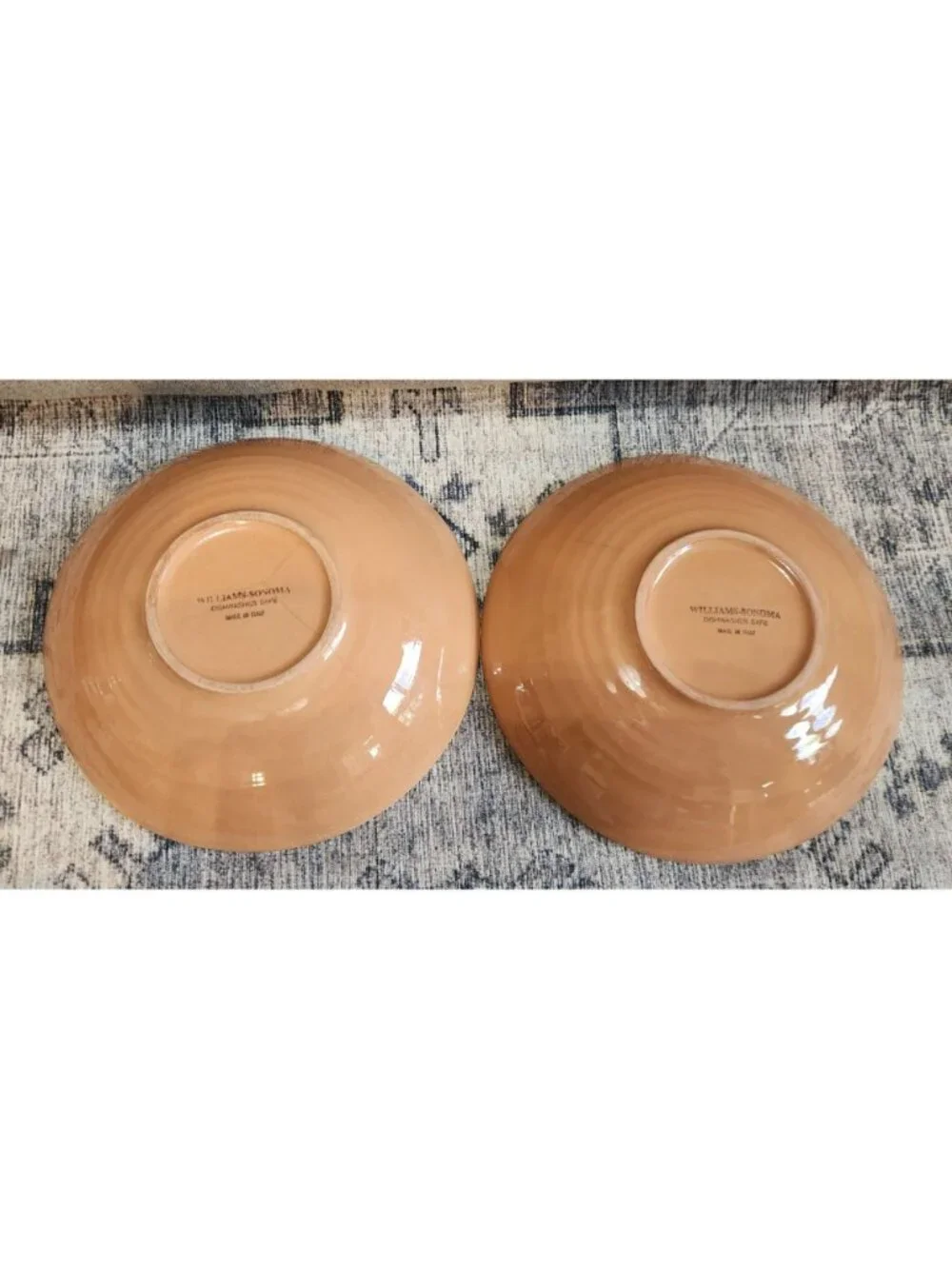 Williams Sonoma Made In Italy 2-10 Inch Rooster Pasta Bowls